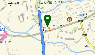 [EV]日産神奈川販売(株) 横須賀林店の地図画像