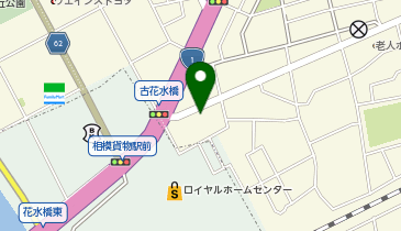 [EV]日産神奈川販売(株) 平塚花水橋店の地図画像