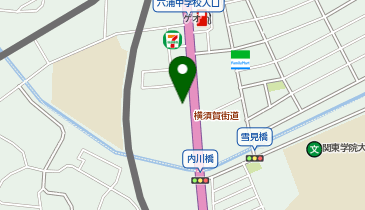 [EV]日産神奈川販売(株) 金沢店の地図画像