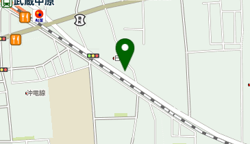 [EV]日産神奈川販売(株) 武蔵中原店の地図画像