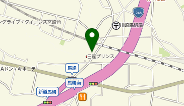 [EV]日産神奈川販売(株) 宮前馬絹店の地図画像