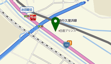 [EV]日産神奈川販売(株) 横須賀池田店の地図画像