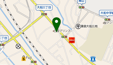 [EV]日産神奈川販売(株) 大船店の地図画像