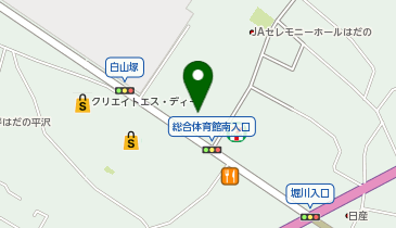 [EV]日産神奈川販売(株) 秦野さくらみち店の地図画像