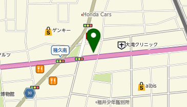 [EV]日産プリンス福井販売(株) 幾久店の地図画像