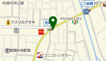 [EV]日産プリンス福井販売(株) 敦賀店の地図画像