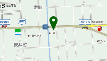 [EV]岐阜日産自動車(株) 大垣店の地図画像