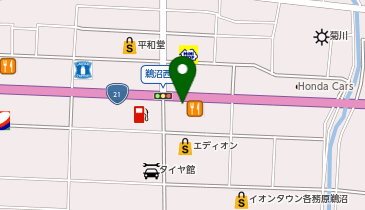 [EV]岐阜日産自動車(株) 各務原うぬま店の地図画像