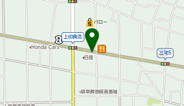 [EV]岐阜日産自動車(株) オートシェルジュ岐阜の地図画像