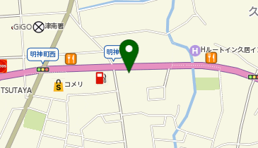 [EV]三重日産自動車(株) 津久居店の地図画像