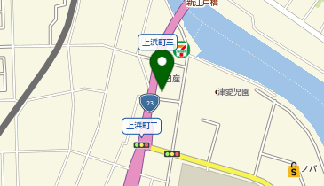 [EV]三重日産自動車(株) 津江戸橋店の地図画像