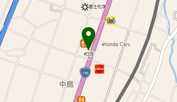 [EV]静岡日産自動車(株) 大仁店の地図画像