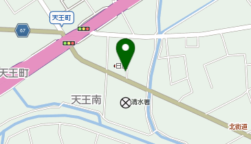 [EV]静岡日産自動車(株) 清水店の地図画像