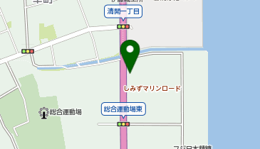 [EV]静岡日産自動車(株) 清水港店の地図画像