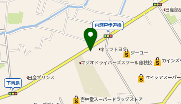 [EV]静岡日産自動車(株) 藤枝店の地図画像