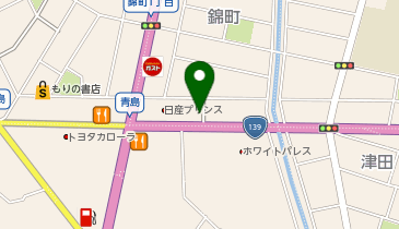 [EV]日産プリンス静岡販売(株) 富士錦町店の地図画像