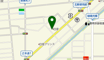 [EV]日産愛知販売(株) 辻本通店の地図画像