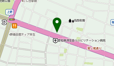 [EV]愛知日産自動車(株) 上更通店の地図画像