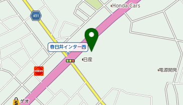 [EV]日産愛知販売(株) 春日井インター店の地図画像