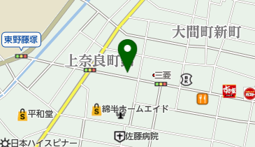 [EV]愛知日産自動車(株) 上奈良店の地図画像