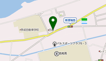 [EV]三河日産自動車(株) 日産ギャラリー西尾上町の地図画像