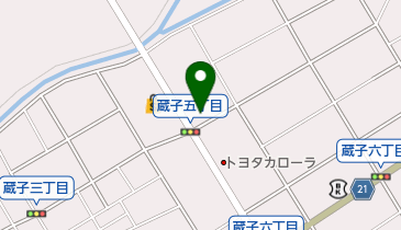 [EV]東愛知日産自動車(株) 豊川蔵子店の地図画像