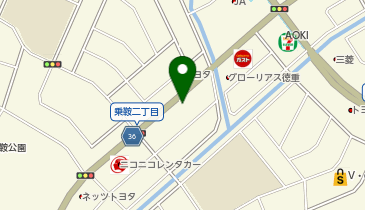 [EV]日産プリンス名古屋販売(株) 徳重店の地図画像