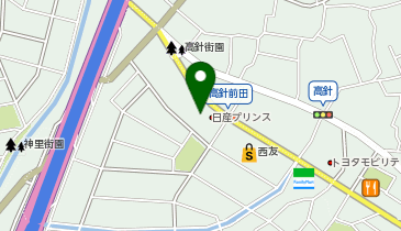 [EV]日産プリンス名古屋販売(株) 高針店の地図画像