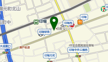 [EV]日産プリンス名古屋販売(株) 守山旭店の地図画像