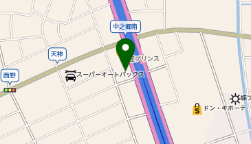 [EV]日産プリンス名古屋販売(株) 西春ロイヤル店の地図画像