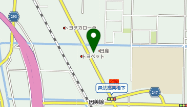 [EV]鳥取日産自動車販売(株) 鳥取店の地図画像