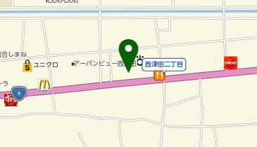 [EV](株)日産サティオ島根 松江店の地図画像
