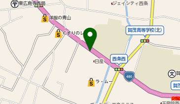 [EV]広島日産自動車(株) 西条店の地図画像