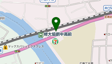 [EV]広島日産自動車(株) 井口店の地図画像