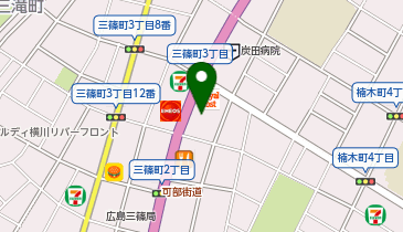[EV]広島日産自動車(株) 三篠本店の地図画像
