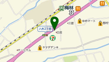 [EV]広島日産自動車(株) 八木店の地図画像