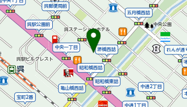 [EV]広島日産自動車(株) 呉店の地図画像