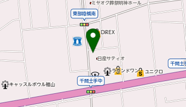 [EV](株)日産サティオ福山 福山明神店の地図画像