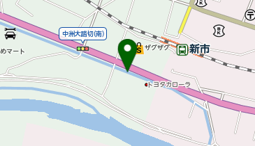 [EV](株)日産サティオ福山 府中店 (新市駅南)の地図画像
