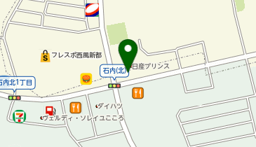 [EV]日産プリンス広島販売(株) 西風新都店の地図画像