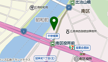 [EV]日産プリンス広島販売(株) 比治山店の地図画像