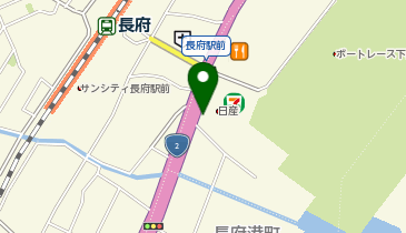 [EV]山口日産自動車(株) 下関長府店の地図画像