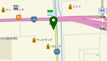 [EV]山口日産自動車(株) 宇部厚南店の地図画像