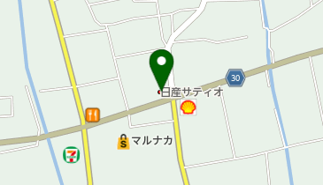 [EV](株)日産サティオ徳島 西支店の地図画像