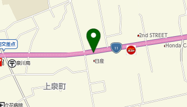 [EV]愛媛日産自動車(株) 旧上泉店の地図画像