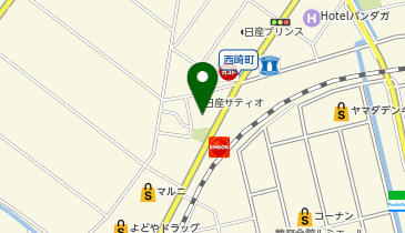 [EV](株)日産サティオ高知 須崎店の地図画像