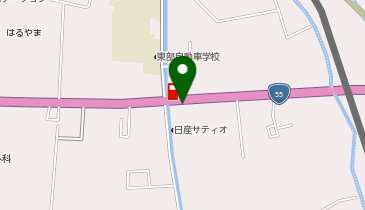 [EV](株)日産サティオ高知 野市店の地図画像