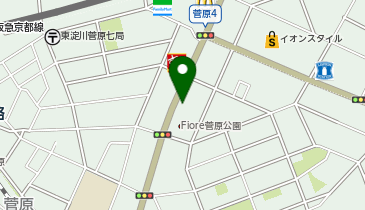 [EV]日産大阪販売(株) 東淀川店の地図画像