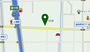 [EV]日産大阪販売(株) 名神豊中店の地図画像