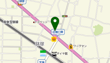 [EV]日産大阪販売(株) 池田店の地図画像
